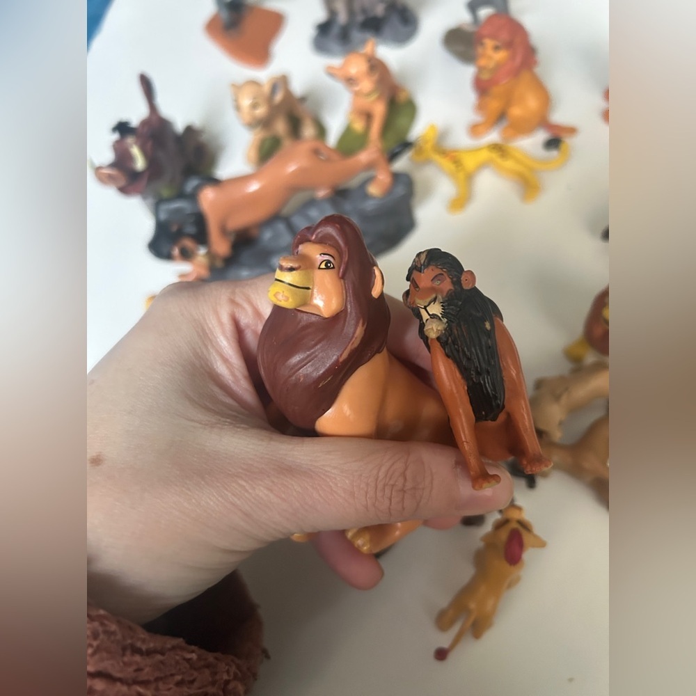 Disney Lion King NALA Timon MUFASA Simba PUMBA Figure toy Lot - Picture 5 of 6
